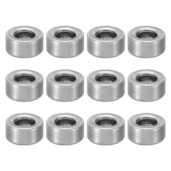 PATIKIL M6 Steel Spacers, 12 Pcs Metal Spacers Steel 6mm
