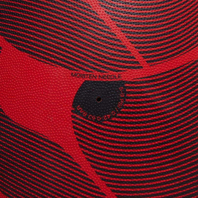 Canterbury Thrillseeker Play Rugby Ball, Black/Red, 5