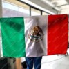 Bandera Grupo Carnavallia México Viva México Fiestas Patrias 150x90cm Satinada