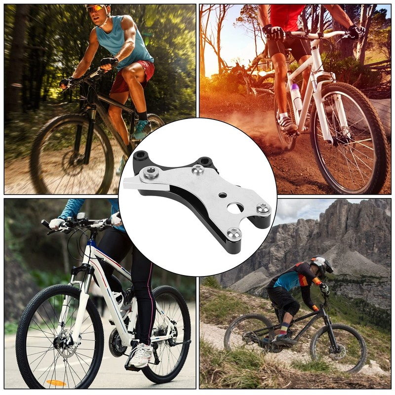 Bicycle Brake Disc Adapter, Bicycle Brake Adapter with Fixed Fit,