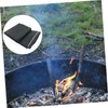 KICHOUSE 1pc Bbq Cover Pvc Coating Round Outdoor Fire Pit