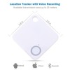 MUCH 4Pcs Bluetooth Wireless Anti Lost Tracker Alarm Key Child