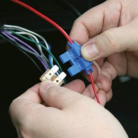 Sealey FHS12 In-Line Fuse Holder Assortment Set, Blue/Red, Pack of 12