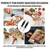 Oyster Knife Shucker Oyster Shucking Tool Perfect for Opening Clams,