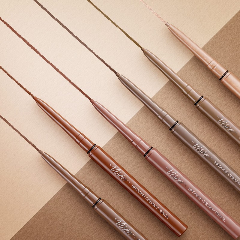 Visee Riche Browns Creamy Pencil Eyeliner Unscented SP001 Pearl Beige