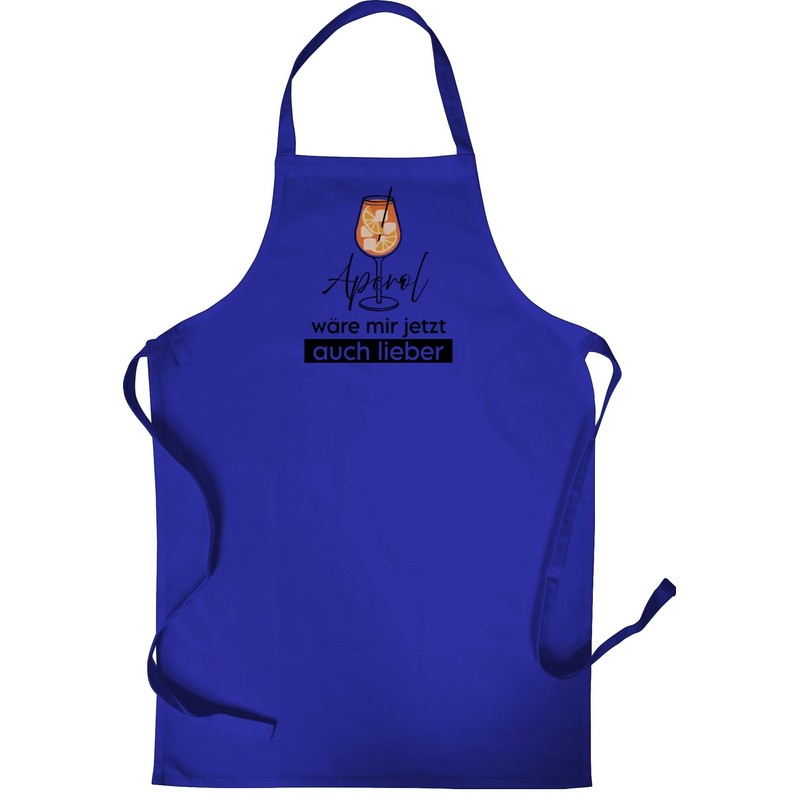Shirtracer - Apron – Statement – Adult – Aperol Would