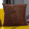 Seechoo Corduroy Cushion Covers, Set of 2, 45 x 45