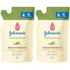 Johnson Baby Moisturizing Full Body Shampoo, Foam Type, Refill, 11.8