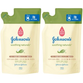 Johnson Baby Moisturizing Full Body Shampoo, Foam Type, Refill, 11.8 fl oz (350 ml) x 2