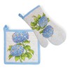 Boston International Cotton Oven Mitt and Pot Holder, Set of