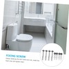 COHEALI 4pcs Toilet Tank Bolt Kit Durable Toilet Tank Screw