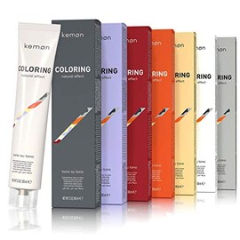 Kemon Coloring Tone On Tone 4.36 Mahogany Golden Brown 3.5 Ounce 100 Milliliters