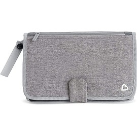 Munchkin® Go Change™ Portable Diaper Changing Kit with Changing Pad and Wipes Case, Grey