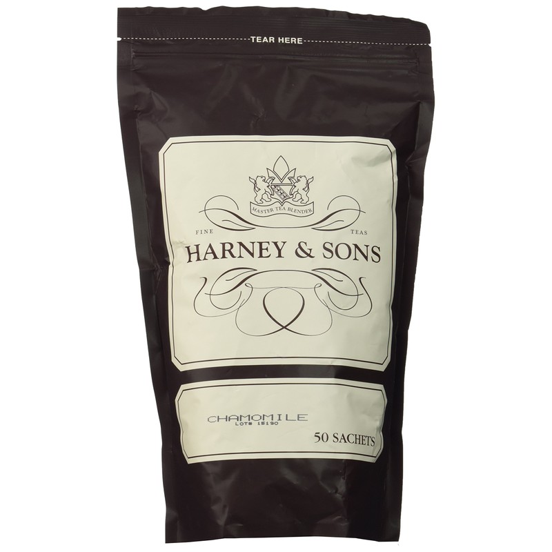 Harney & Sons Chamomile Caffeine-Free Premium Herbal Tea - Bag