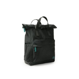 ROKA London Creative Waste All Black Canfield B Small Recycled Nylon (Teal)
