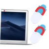 Operitacx 6PCS Webcam Privacy Cover Oval Slider Shutter Stickers for
