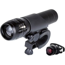 DOKeep Bicycle Light, Road Bike Light, Bicycle Headlight, 80 LM, Waterproof, 3 Dimmable Modes, Flashlight, Power Outages, Earthquake Prevention, Mountain Climbing, Night Fishing, Tail Light (28.6 fl oz (80 Lm)