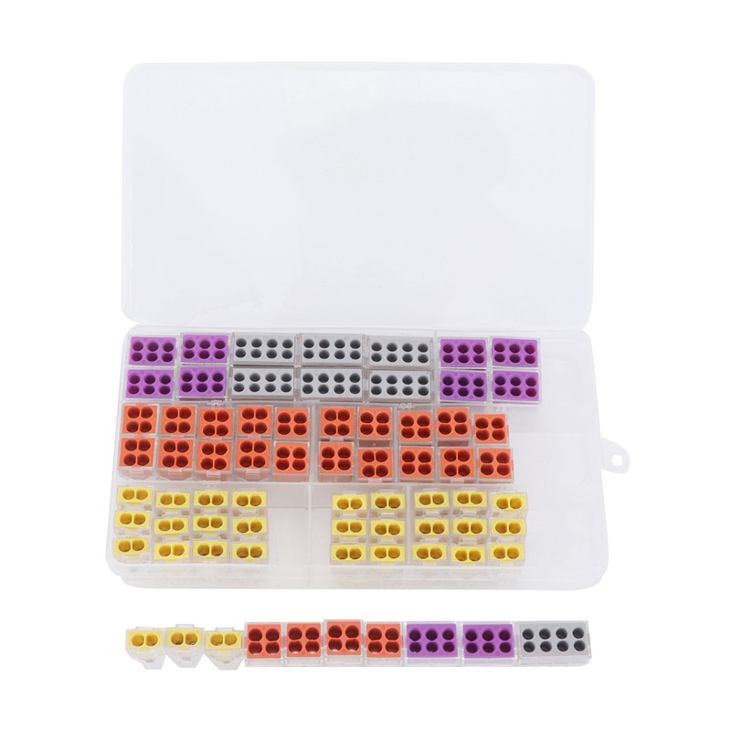 71Pcs Quick Connect Terminals PCT 102 104 106 108 Wire