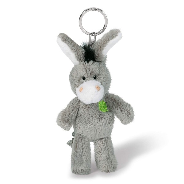 NICI 47868 Key Ring Donkey with Embroidered Clover Leaf 10