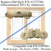 Patio Sliding Door Rollers Replacement Assembly Fits Andersen Gliding Glass