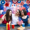 Mocsicka Independence Day Background July 4th Patriotic Photography Backdrop 4th