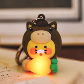 Kakao Friends Lucky Pony Day LED Figure Keyring _ Chunsik