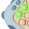 Quick Push Bubbles Game Toy Educational Decompression Light Up Pop