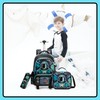 MYHSBYO Kids Rolling Backpack with Wheels for Elementary Preschool Students