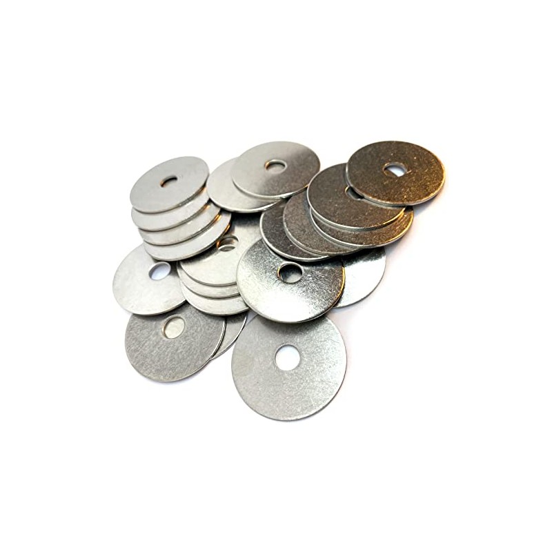 M8 x 40mm Penny Washer, A4 (316) Stainless Steel (Pack