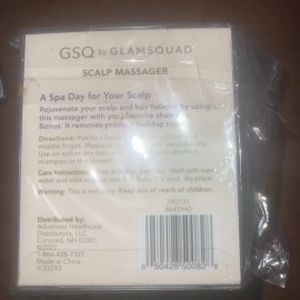Glamsquad GSQ by GLAMSQUAD Scalp Massager and Shower Cap NIB