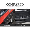 TOYCIDFG Car Door Inner Handle Window Lift Button Panel Cover