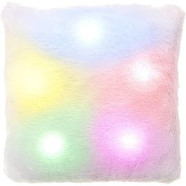 TheBigShip Mood Pillow LED Light Up Cushion Pillow White