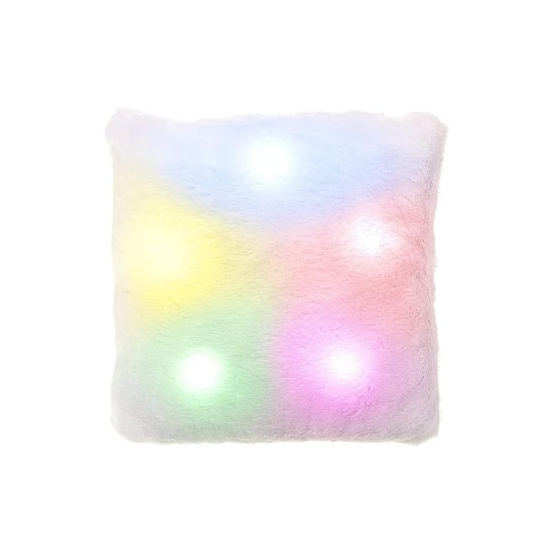 TheBigShip Mood Pillow LED Light Up Cushion Pillow White