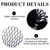 5Pcs Black Slumber Hair Net Thicker Sleep Hair Net with