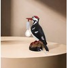 MOUFIER Bird Lamp Table Lamp,Woodpecker Design with LED Bulb,Modern Table
