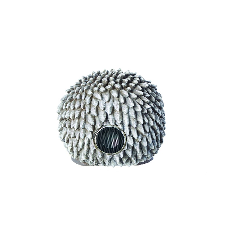 Roman Hedgehog Bluetooth Speaker, one size, Gray