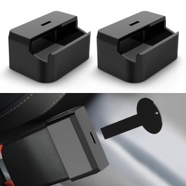 Leoenir Seat Belt Lock Cover - Prevent Kids or Special Groups from Unbuckle Seat Belts (Universal Fit)