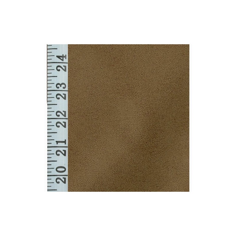 Stretch Suede Chestnut Wing Chair Cover 731