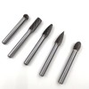 US PRO 5pc Tungsten Carbide Rotary Burr Set with 6mm