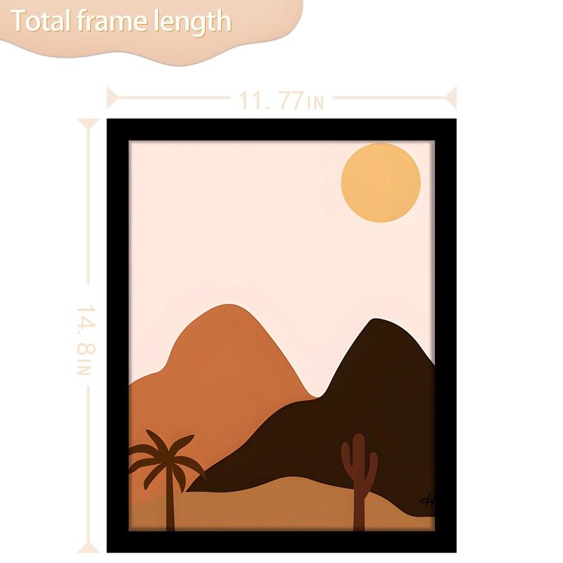 Picrit 11x14 Picture Frame, Photo Frame for Wall Mounting Display,