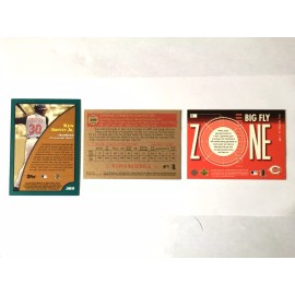 3 Ken Griffey, Jr. Cards! 2000 Topps #389; 2001 Heritage 200 & UD Big Fly Zone 2