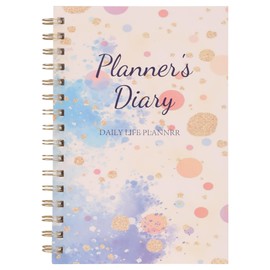 MGGAO Undated Monthly Budget Planner Book, Finance Planner, A5 Expense Tracker Spiral Notebook, to Manage Your Money Effectively, 100gsm Paper