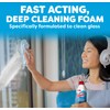Windex Fast Shine Foam Glass Cleaner, No-Drip Aerosol Cleaning Spray,