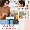 Lifecapido Book Lover Gifts, In My Bookish Era 40oz Tumbler