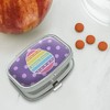 Cute Rainbow Happy Easter Egg Rectangle Pill Case Trinket Gift