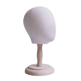 Colcolo Mannequin Head Model Stand for Kids Fashion with Base Making Hat Display Stand for Styling Drying Home Salon Glasses