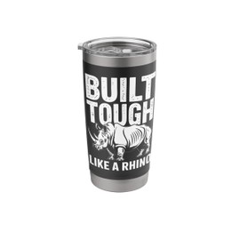 Rhino Build Tough Like A Rhino Animal Stainless Steel Insulated Tumbler