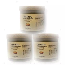 Skin Food 스킨푸드 감자 마데카소사이드 수딩 패드 60매 3통 Skin Food Potato Madecassoside Soothing Pads 60 Sheets 3 Packs