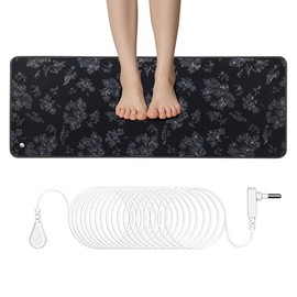 Grounding Mat, Earth Mat Grounding Pad for Better Sleep, Reduce Anxiety (26.7x10 Inch)