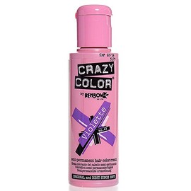 Crazy Color Semi Permanent Hair Color Cream Violette No.43 100ml , 4 Count by Crazy Color
